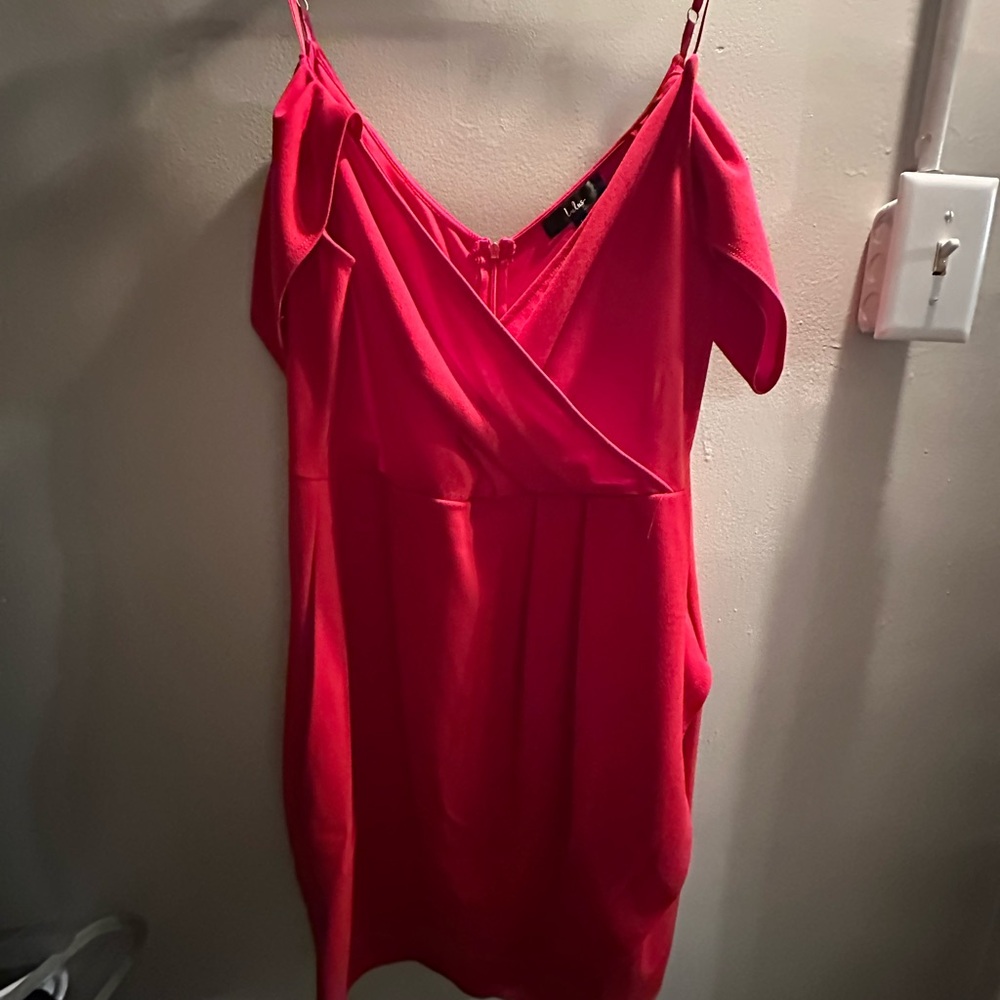 Elegant Red Women's Dress - LULUS